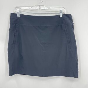 Athleta Black Brooklyn Skort Size 14 Style 657678